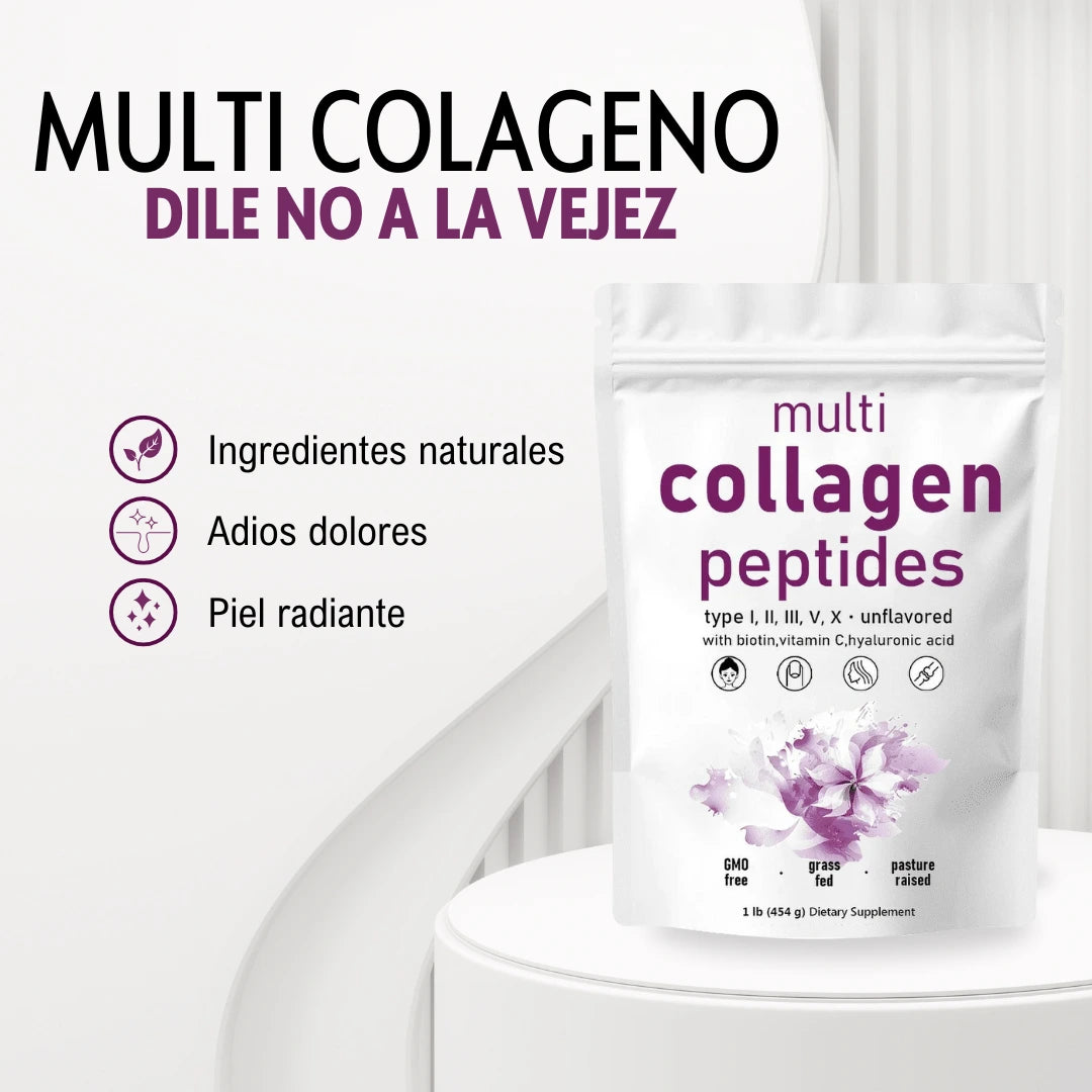 💊 Multi Collagen Peptides ✨  ¡Adiós vejez! 👵➡👩  Envío GRATIS 🎁