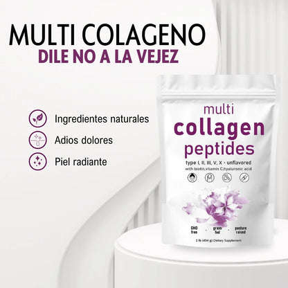 💊 Multi Collagen Peptides ✨  ¡Adiós vejez! 👵➡👩  Envío GRATIS 🎁