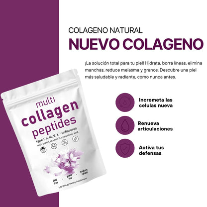 💊 Multi Collagen Peptides ✨  ¡Adiós vejez! 👵➡👩  Envío GRATIS 🎁